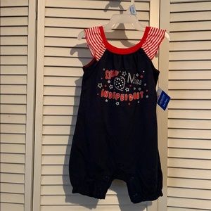 Patriotic infant onesie